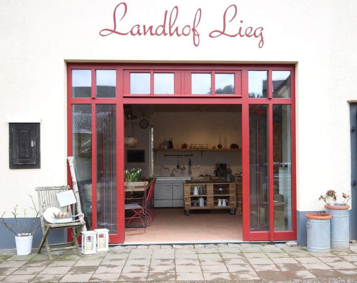 Landhof Lieg - Tierische Auszeit In Unseren Gemuetlichen Ferienwohnungen Bagian luar foto
