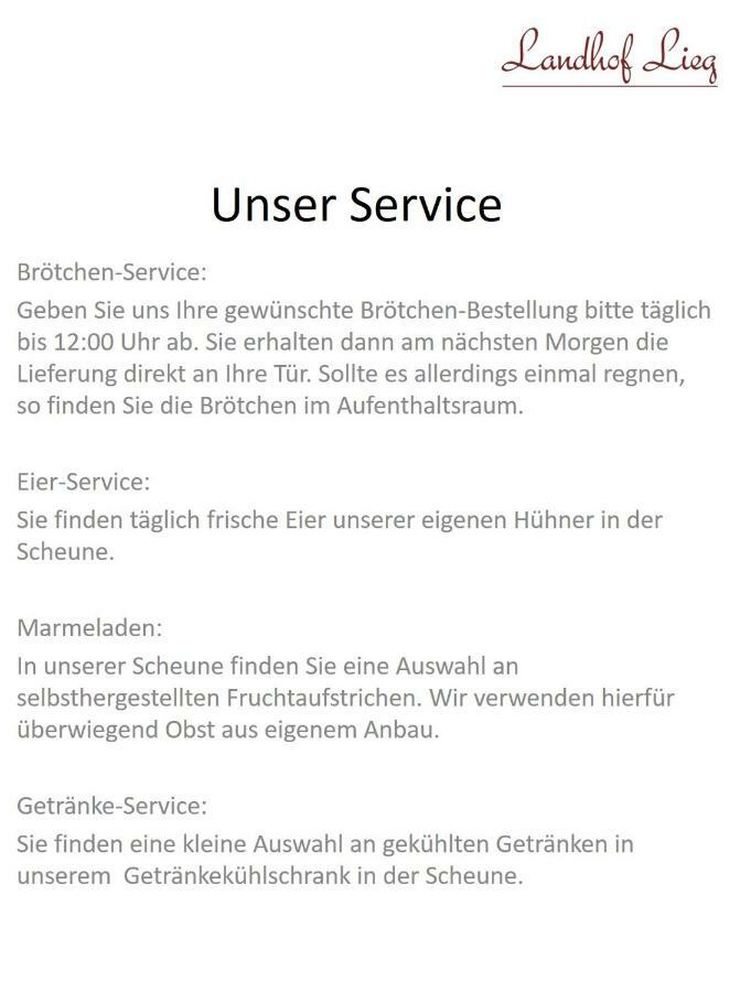 Landhof Lieg - Tierische Auszeit In Unseren Gemuetlichen Ferienwohnungen Bagian luar foto
